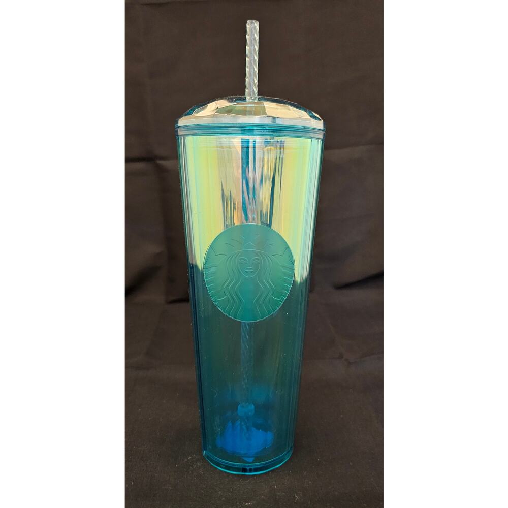 NWT Starbuck Blue Dome Tumbler